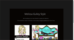 Desktop Screenshot of melissagulley.com